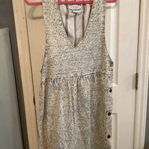 Clique Jean Jumper Dress Size S